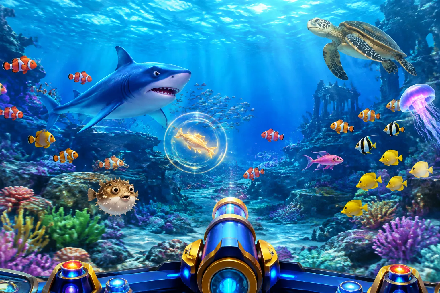 JOOXFUN เกมยิงปลา เลือกห้อง JILI Fish และความสนุกแบบหลายผู้เล่น